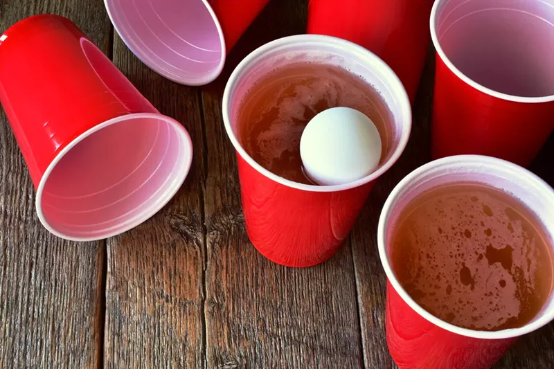 Image: Beer pong: As much a fixture on the higher-education landscape as all-nighters during finals week.