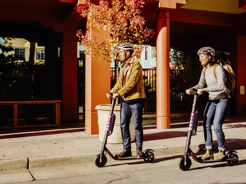 Image: The talks between scooter vendors and the city don't seem to be going well.
