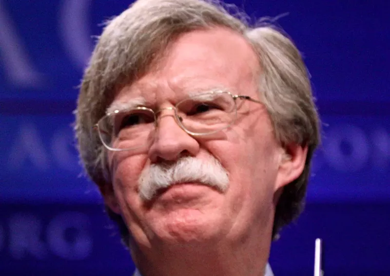 Image: Trump doesn't like John Bolton's mustache. Could he be right?
