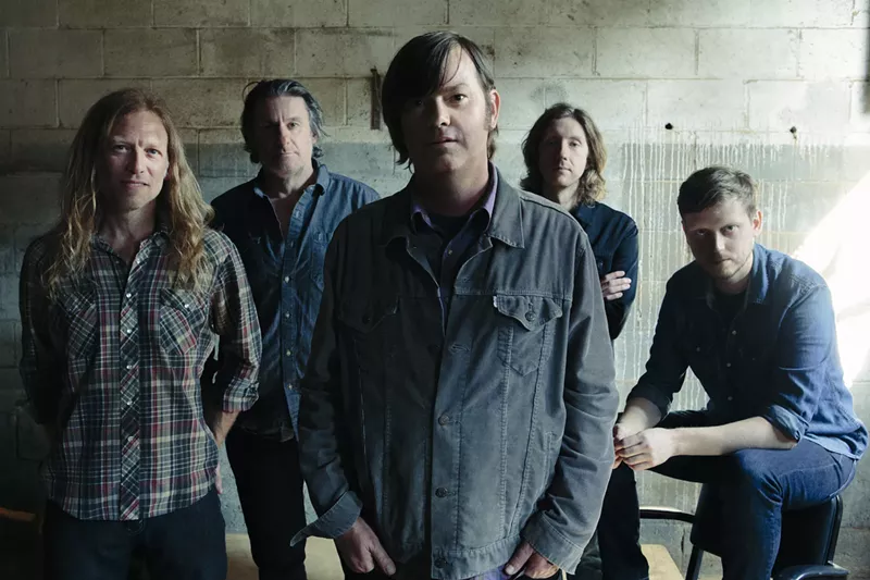 Image: Jay Farrar (center) formed Son Volt in '94, after the breakup of Uncle Tupelo.