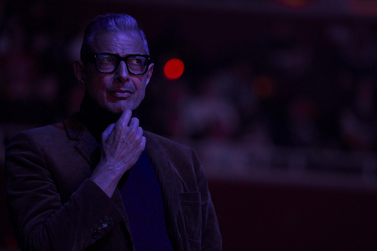 The magnificent actor and musician Jeff Goldblum at Dallas' DreamHack convention