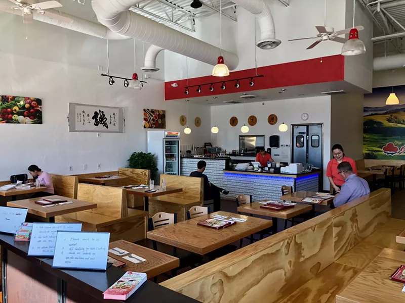 Image: Jeff's Vegan opened recently in a Frisco strip mall with meat-free. fast-casual Asian fare.