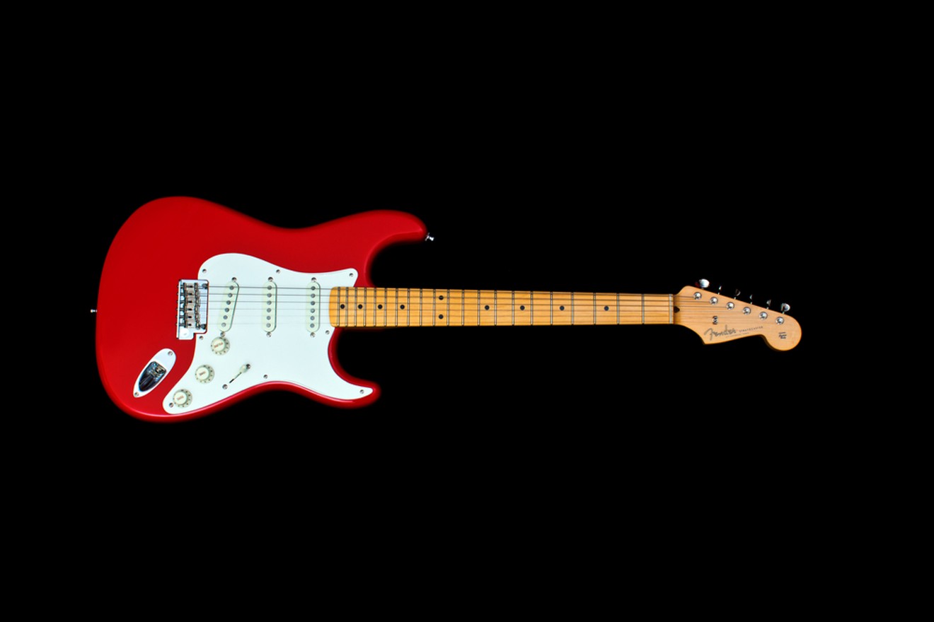 Jimmie Vaughan says the Fender Stratocaster is the "greatest guitar ever made."