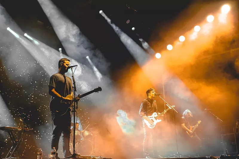Image: Jimmy Eat World rocketed to fame with their 2001 single "The Middle," which enjoyed renewed popularity in 2016 thanks to Taylor Swift.