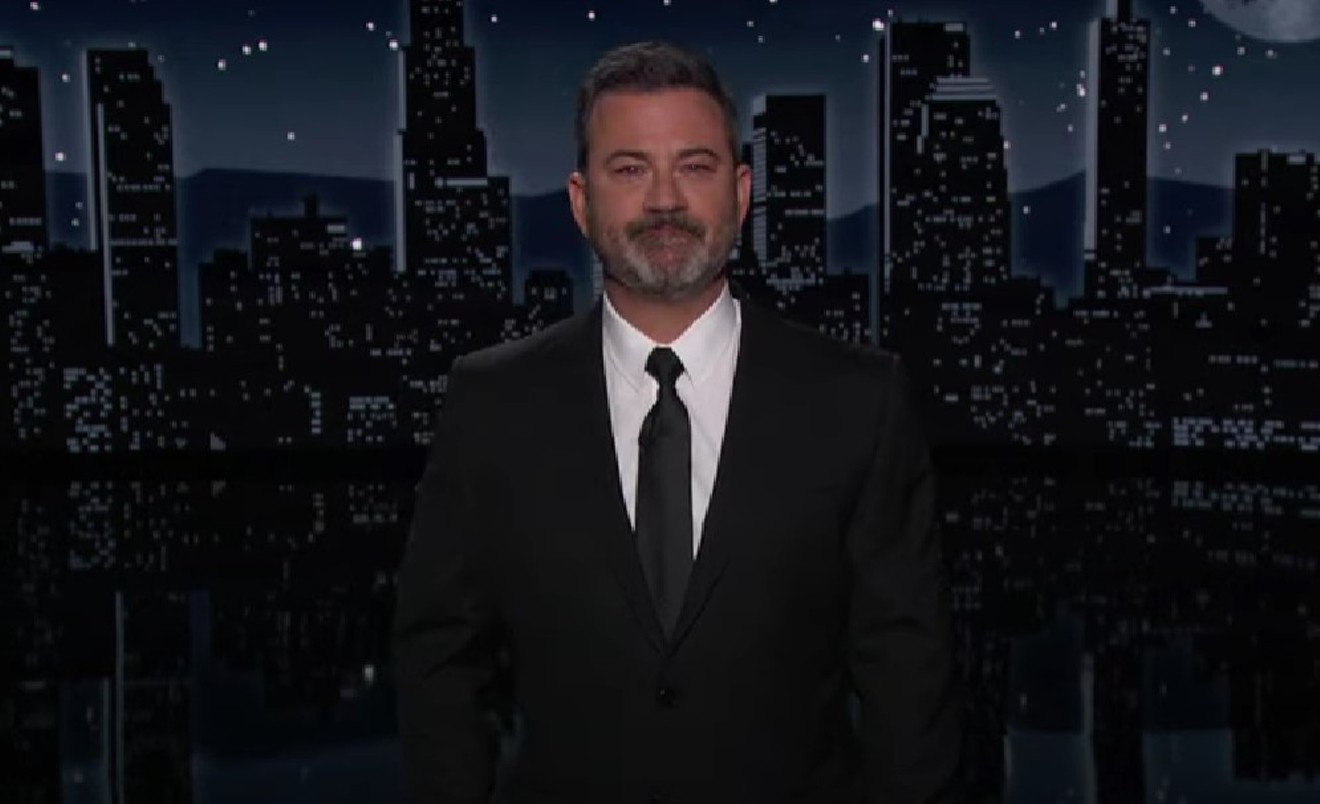 Late night host Jimmy Kimmel delivered a direct statement to Texas Gov. Greg Abbott and Sen. Ted Cruz challenging their pro-gun stances by appealing to their humanity at the start of Wednesday night's episode of Jimmy Kimmel Live!.