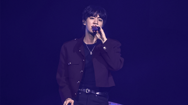 Man performing on stage