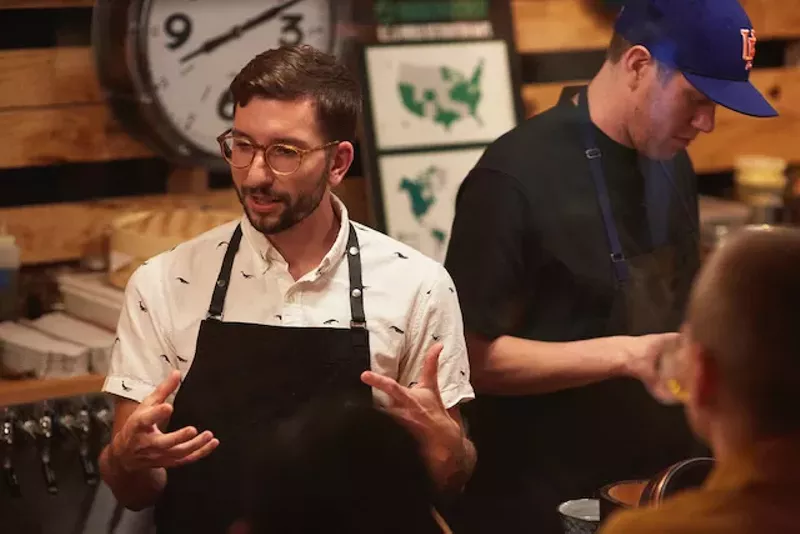 Image: Yoni Lang has worked his way through various kitchens, learning something from each one. After working at Izkina/Booty's, he's now looking north.