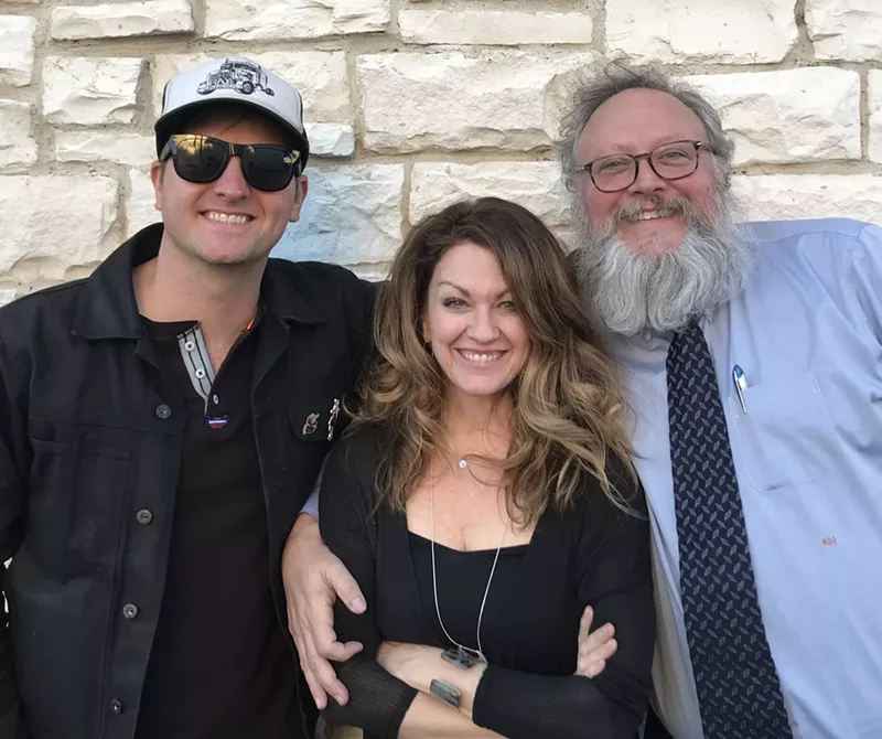 Image: John Pedigo, Maureen Womack and Robert Jenkins launched Desperado Management, a new music management company, on New Year's Day.