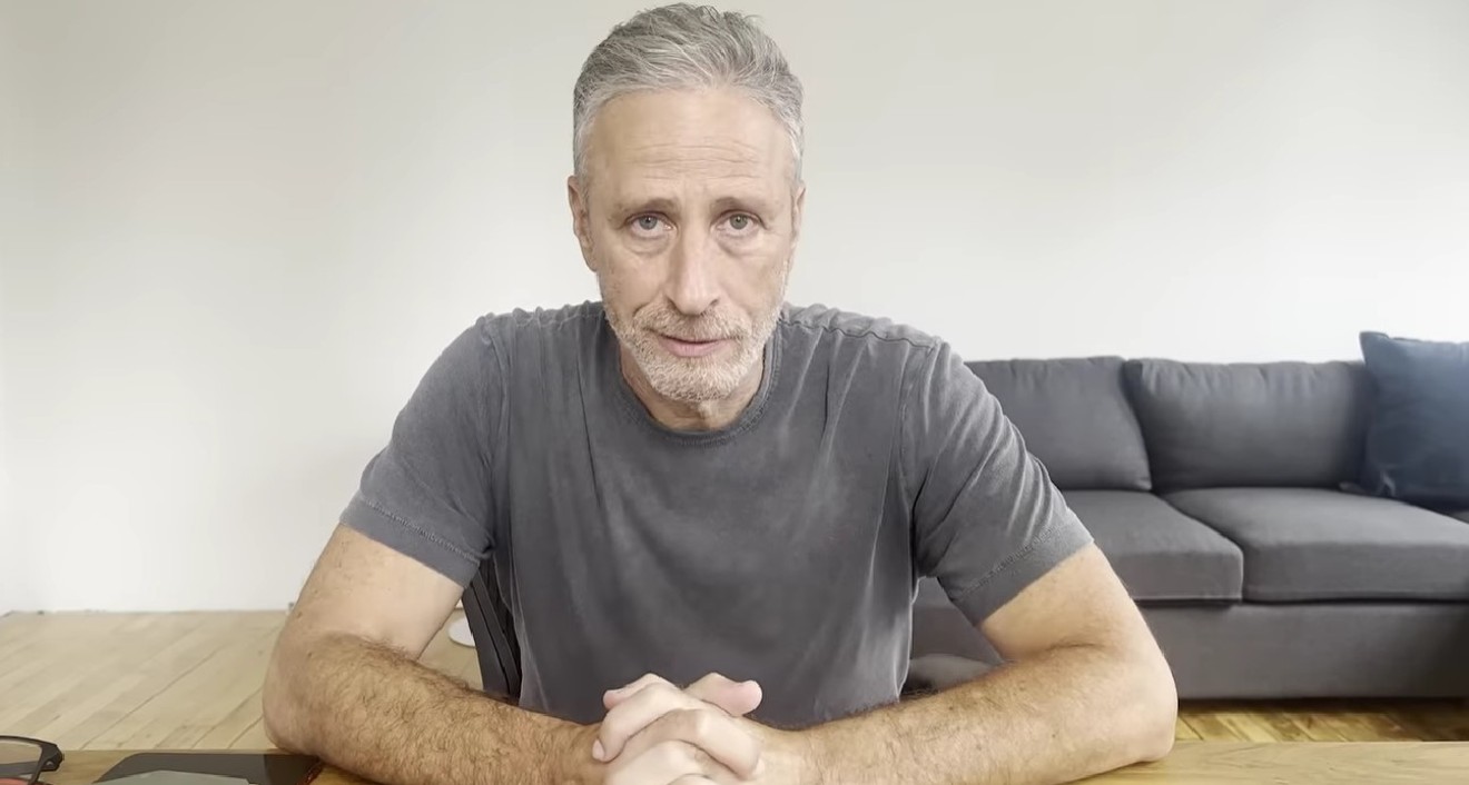Comedian Jon Stewart addressed Sen. Ted Cruz  and his stand on the PACT Act on the YouTube page for Stewart's Apple+ series The Problem With Jon Stewart.