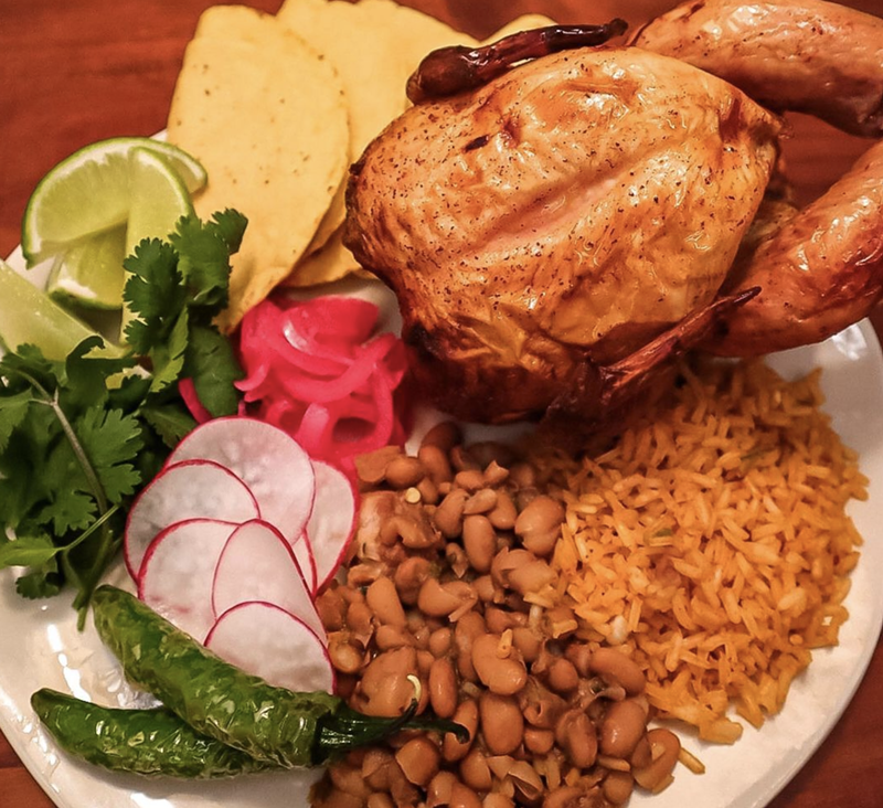 Image: A whole-chicken dinner is now available on the go from José's new "ghost kitchen."