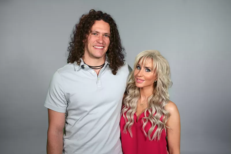 Image: Kolton Pierce is 23 years old and Katie Hamilton is 37.