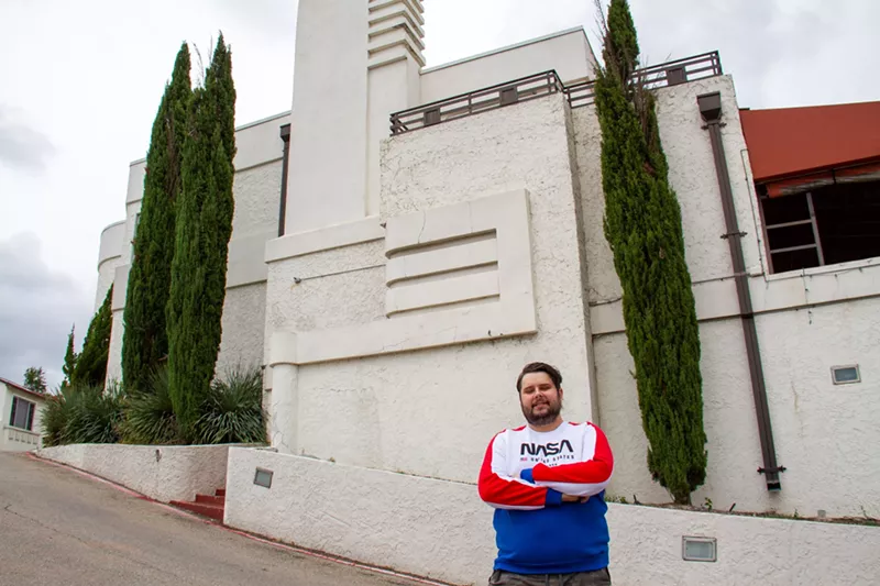 Image: Josh Harmon is developing two concepts at the Belmont Hotel, bringing a cafe to the main building and a new restaurant to the former Smoke space. His addition to the team is just one way owner and operator Jordan Ford is moving the building forward: those cracks in the stucco are getting repaired, for example.