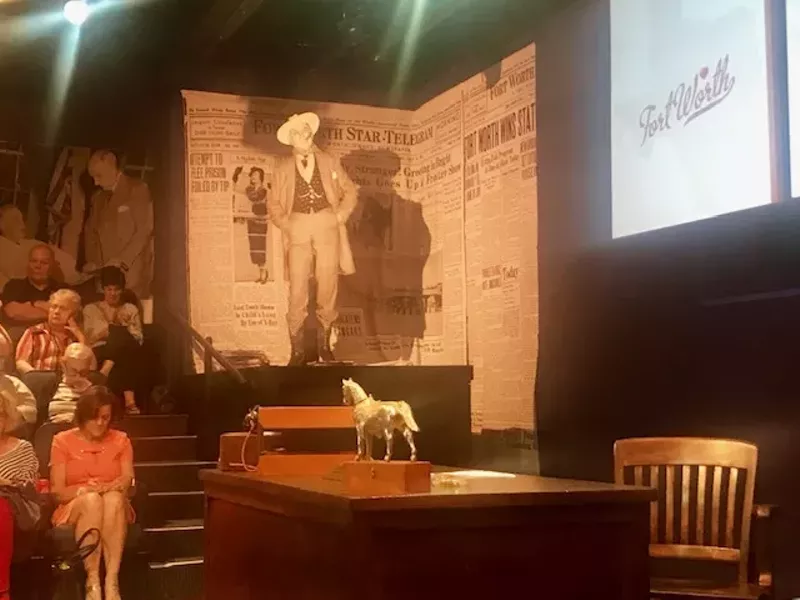 Image: Journalist Dave Lieber's new play is about media tycoon Amon G. Carter Sr.