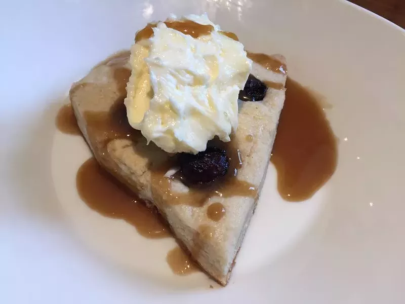 Image: This scone was made with mom-voodoo-pastry-magic.