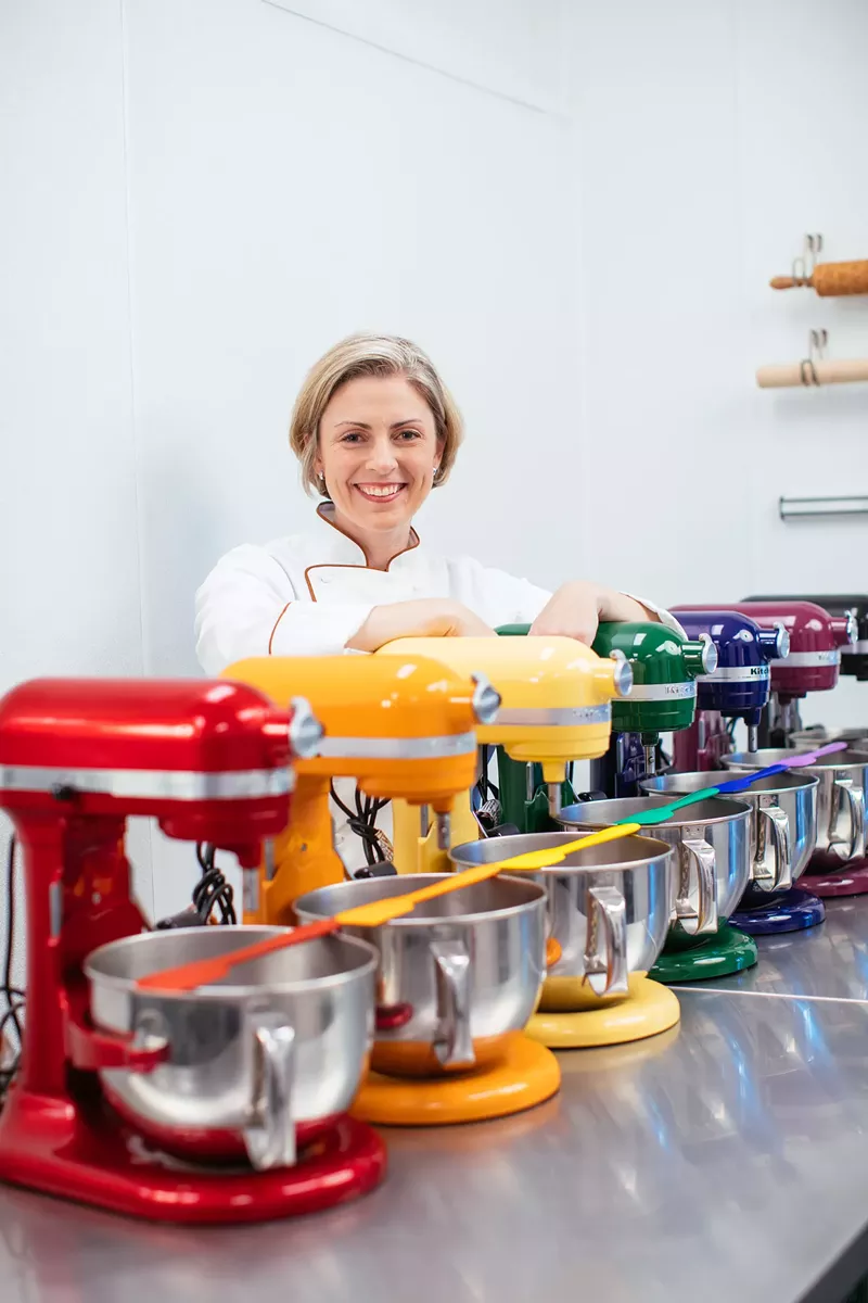 Image: Andrea Meyer planned to be a professor but fell in love with food.