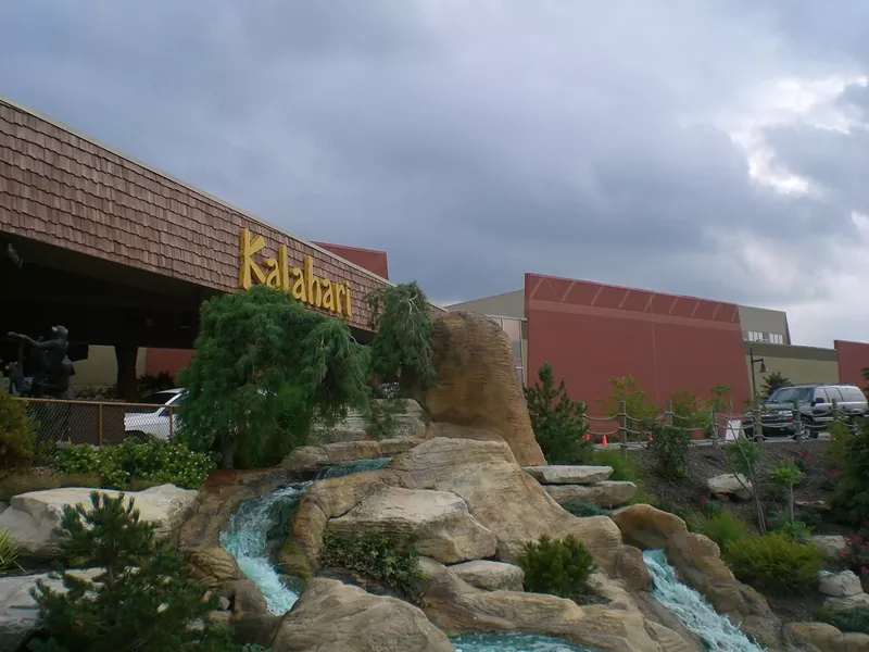 Image: The new water park in Allen, Kalahari.