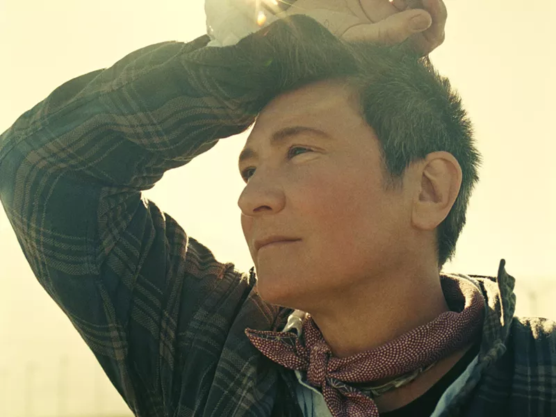 Image: k.d. lang performed at SMU's McFarlin Auditorium on Sunday night.