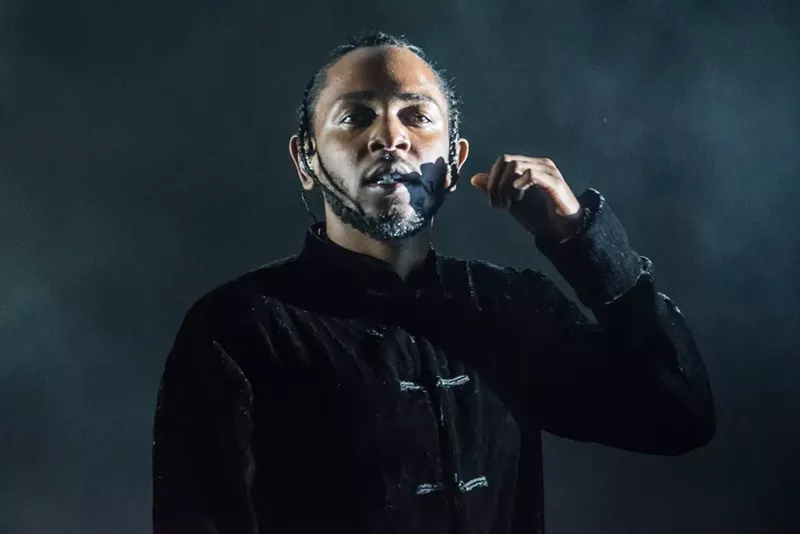 Image: Kendrick Lamar performed at Coachella this spring. No photography was allowed at the show Friday.