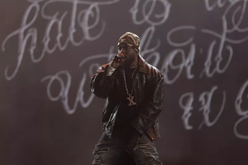 Image: Kendrick Lamar brought his Grand National Tour to Arlington on Saturday. Press photographers weren't allowed, but the tour shared images from its Minneapolis stop.