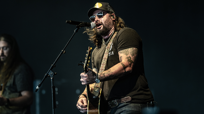 Man performing on stage