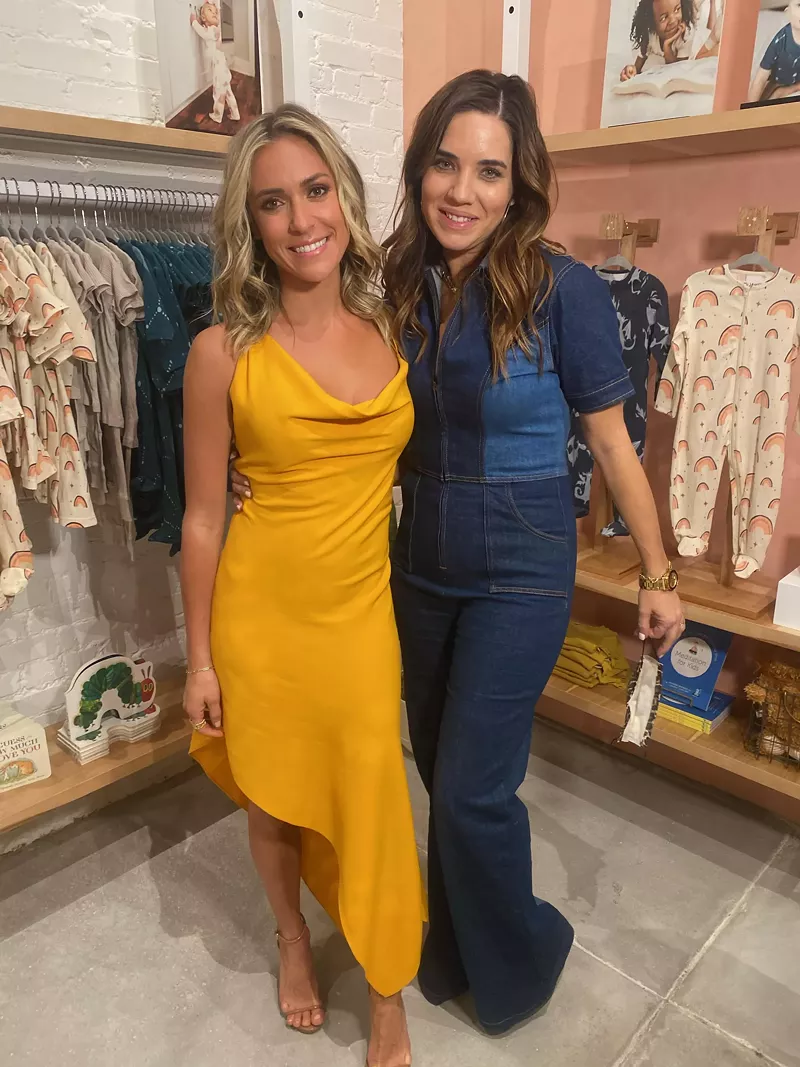 Image: TV personality Kristin Cavallari (left) brought a bit of LA to Deep Ellum this past weekend with the opening of her store Uncommon James.
