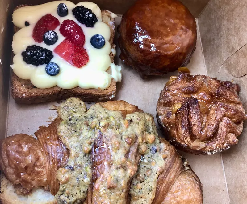 Image: Loot from La Casita Bakeshop in Richardson.