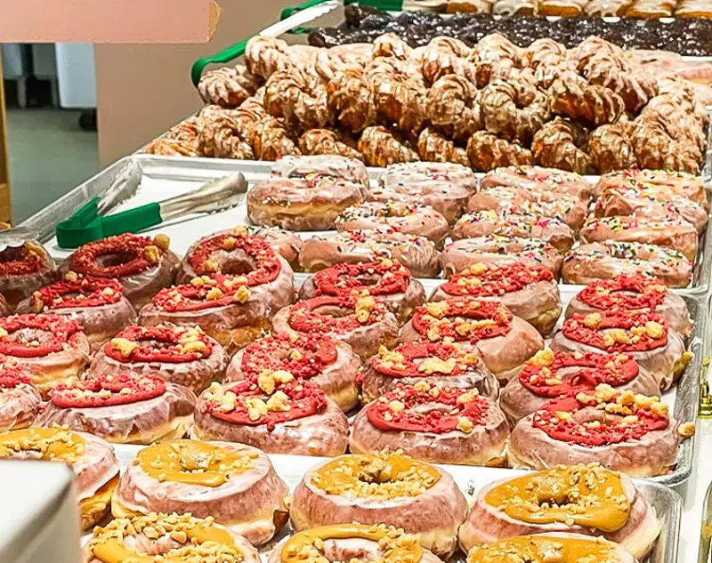 Image: La Rue Doughnuts has opened and the city feels whole again.
