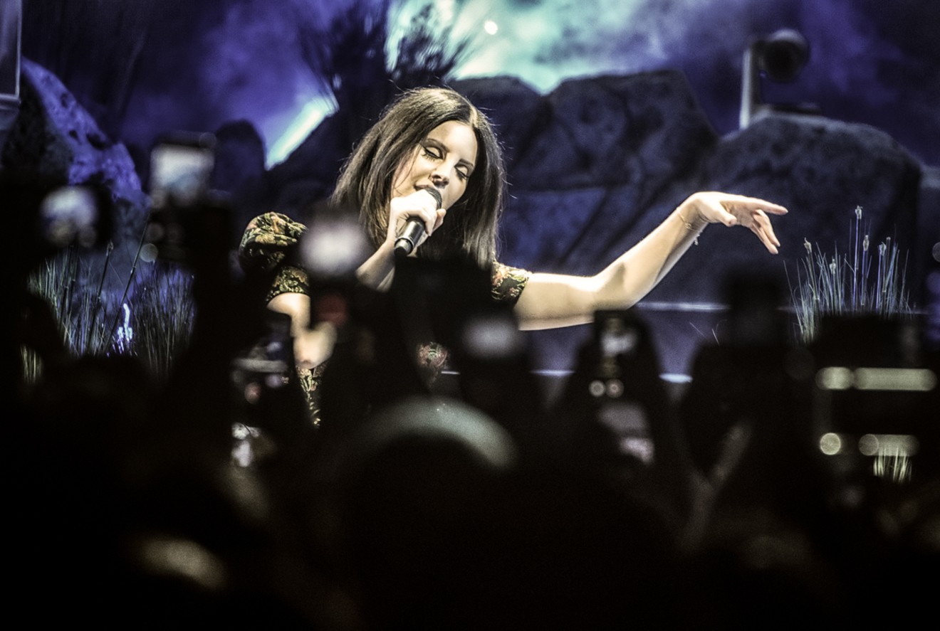 Lana Del Rey, pictured at her Dallas concert in 2018, is coming back to DFW.