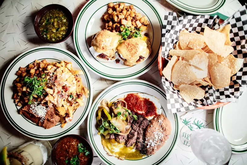 Image: The brunch at Las Palmas is a hidden gem.