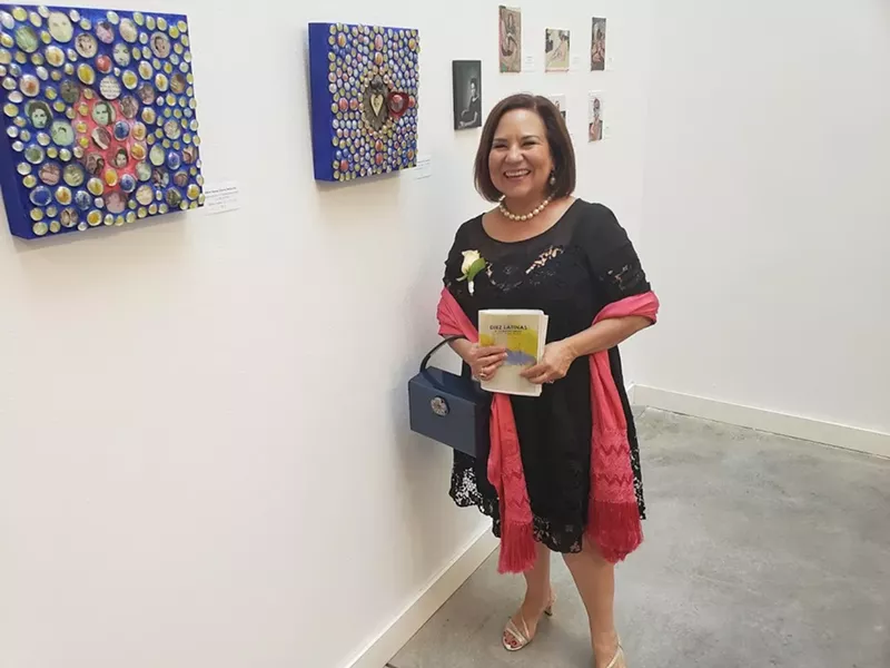 Image: The Diez Latinas exhibition showcases the work and tells the stories of 10 Latin women.