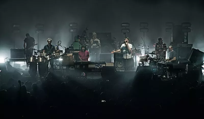 Image: LCD Soundsystem played to a sold-out room Monday night.
