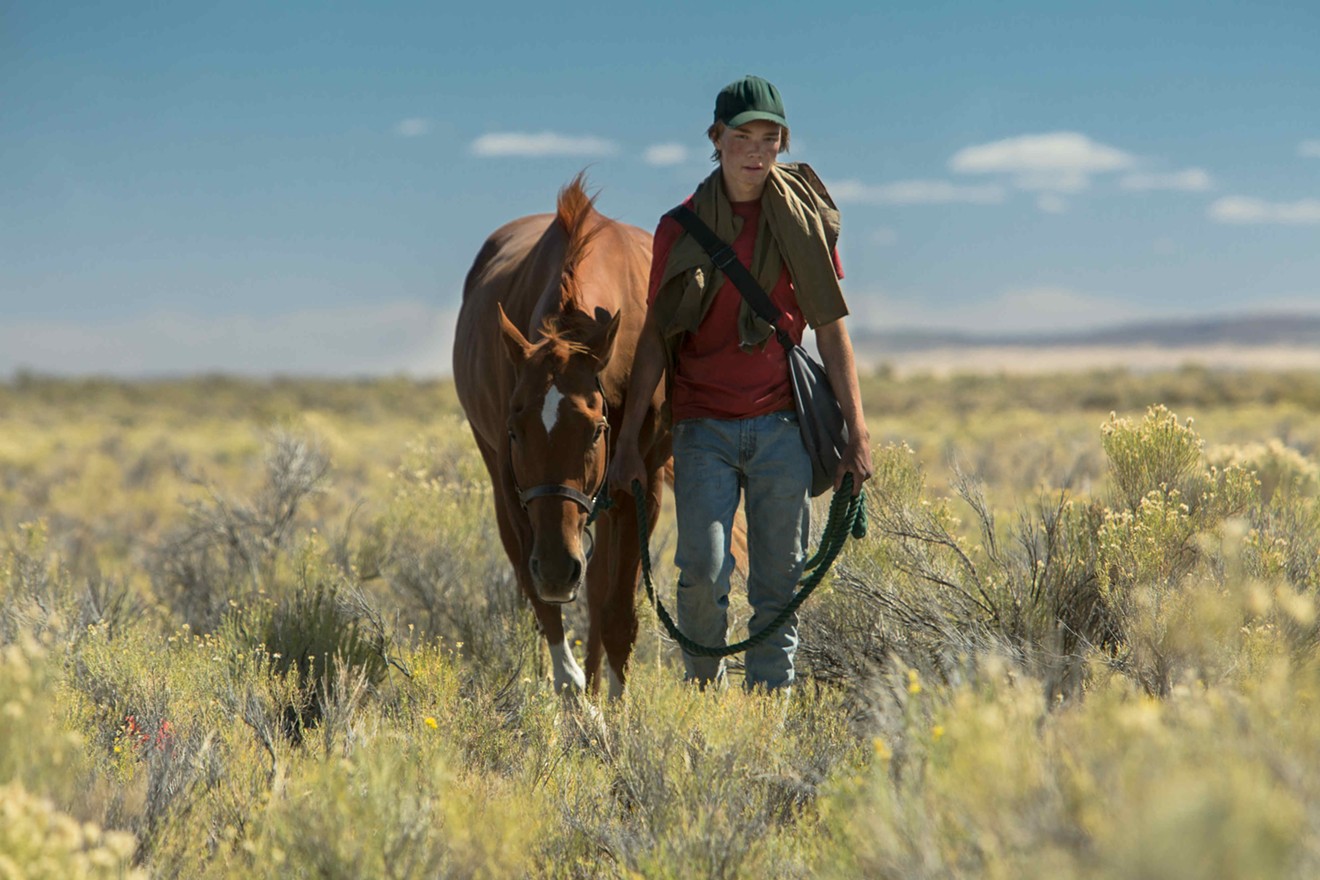 Charlie Plummer plays Charley, a quiet 15-year-old who’s no longer sure of anything except his destination and his love for this horse, in Lean on Pete, Andrew Haigh’s film that explores a world of racetracks, trailers and highway diners.