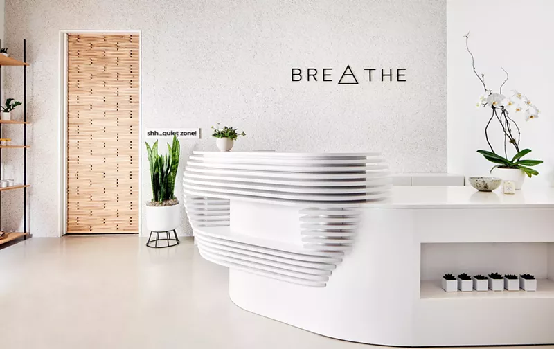 Image: Breathe Meditation in Dallas is one of the many places where you can de-stress from your pandemic-induced anxiety.