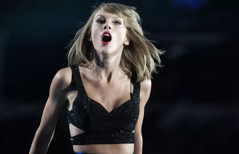 Image: We can't wait to see which musical direction Taylor Swift will be taking next. Our guess is indie sleaze.