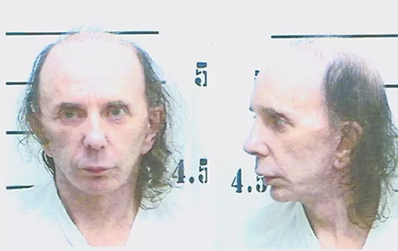 Image: Phil Spector's 2009 mugshot, after he was sentenced for the second-degree murder of actress Lana Clarkson.