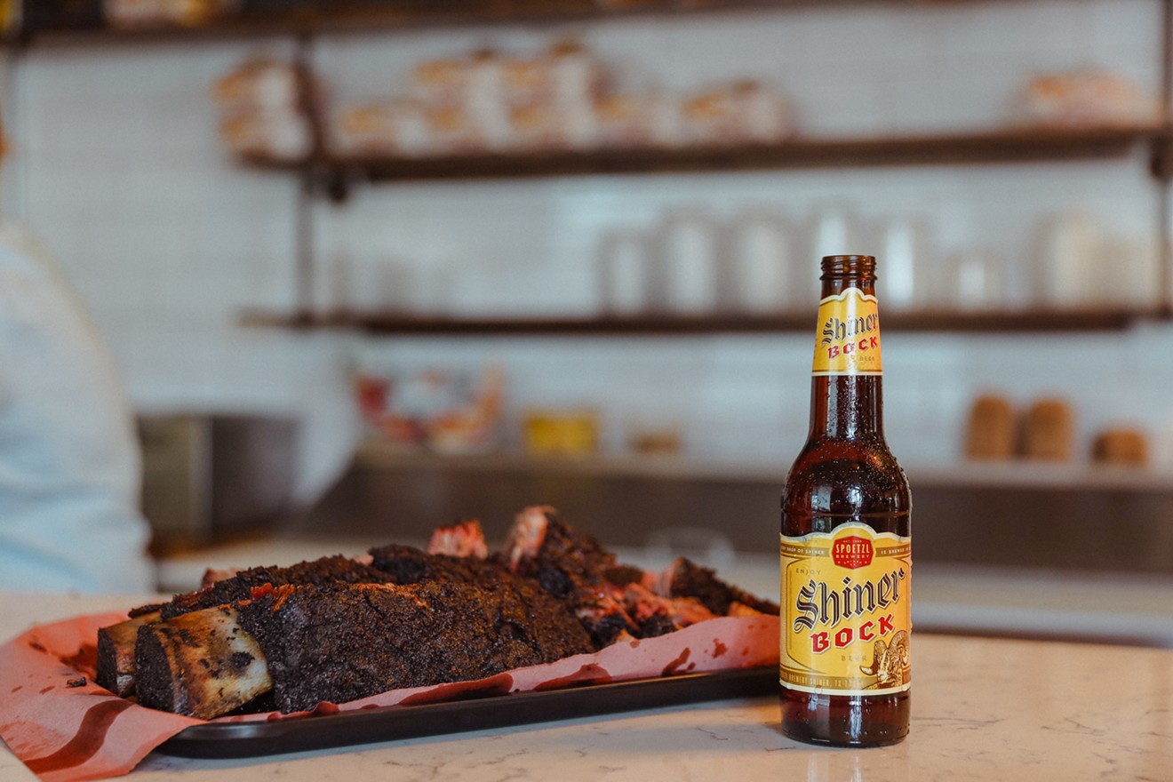 Need to run to Shiner for some fresh beer? Now you can get barbecue too.