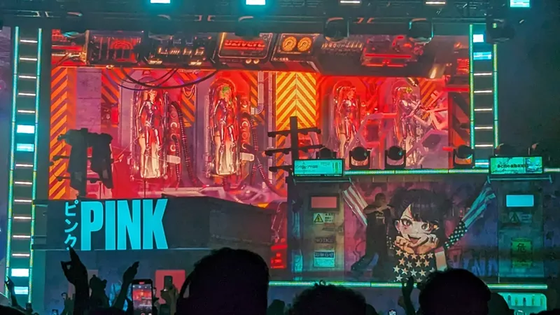 Image: Lil Uzi Vert said the Dallas crowd on Wednesday was the most "turnt-up" of the whole tour.