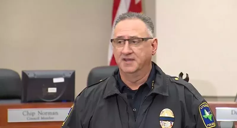 Image: Little Elm Police Chief Rodney Harrison