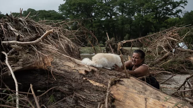 Texas flood damage