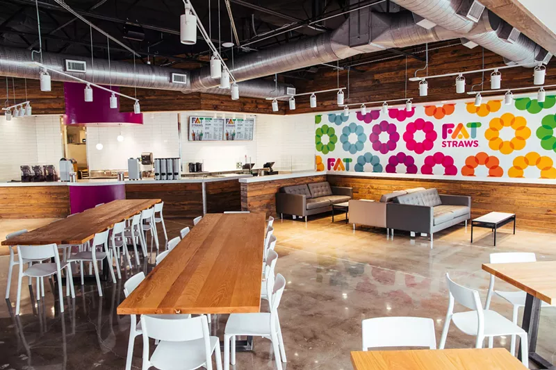 Image: The bubble tea shop Fat Straws opened a new shop in Richardson this weekend, and it's serving sweets with a twist.