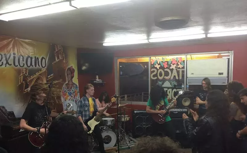 Image: Lower Greenville Taqueria Getting Property Tax Help from Punk and Grindcore Musicians