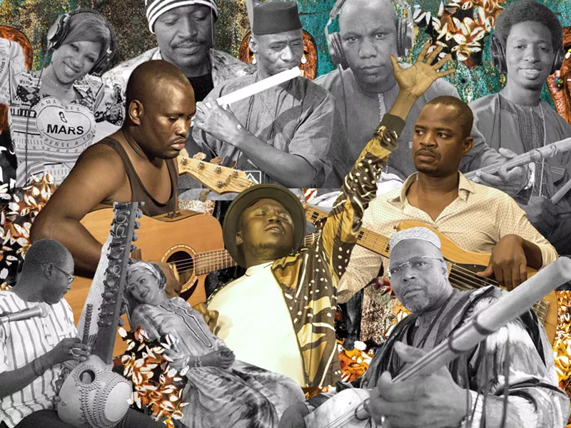 Image: Songhoy Blues' latest album was produced by Dallas' Paul Chandler.