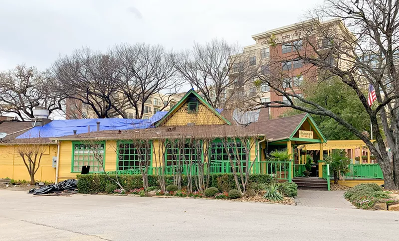 Image: Manny's Uptown experienced a fire just before Christmas.