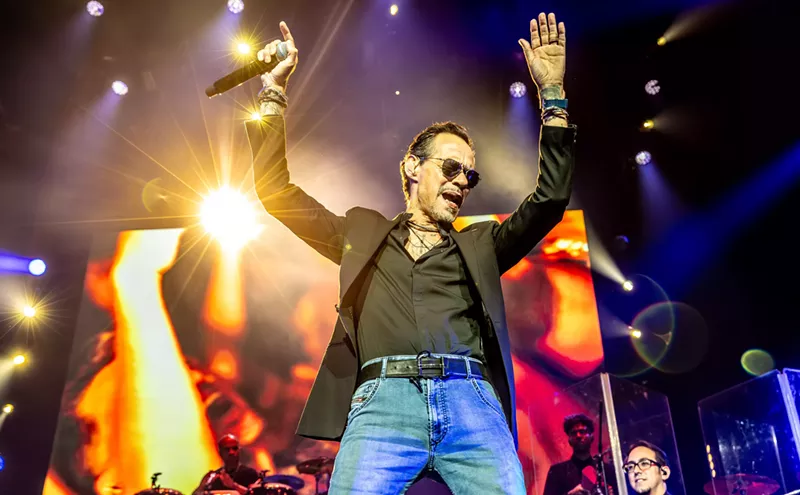 Image: Marc Anthony Sets Dickies Arena Ablaze in His Fort Worth Debut