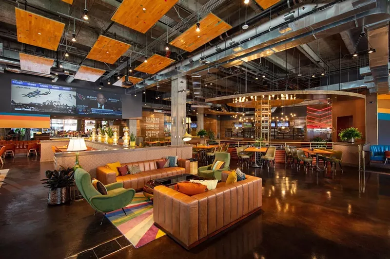 Image: The interior at Hero, now in soft open in Victory Park.