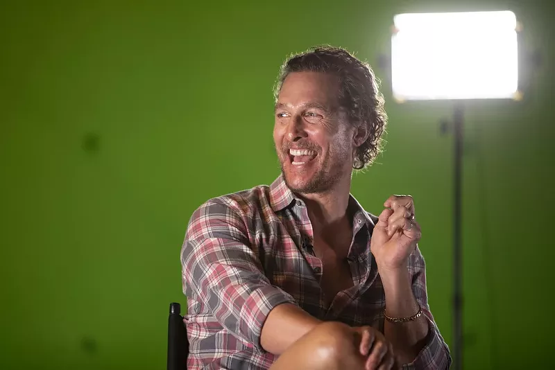 Image: That's future Gov. Matthew McConaughey to you.