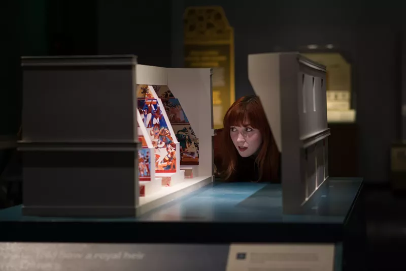 Image: The interactive exhibits at the Perot give you a sense of the Maya culture.