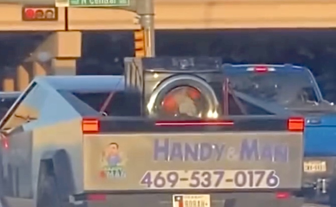 A McKinney Handyman's Cybertruck Spin-Cycle Stunt Backfires