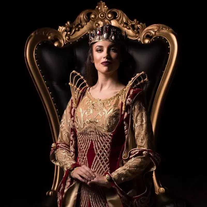 Image: For the first time, the kingdom in Dallas-based Medieval times is a matriarchy.