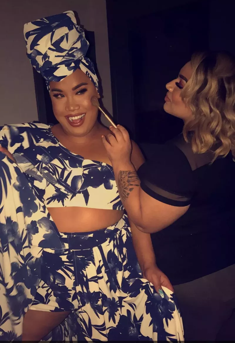 Image: Dallas makeup artist Kim Jones must be good for other makeup artists to trust her.